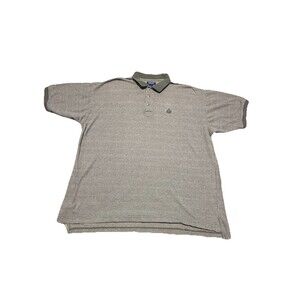 Izod Mens Shirt XL Polo Short Sleeve Collared Pullover